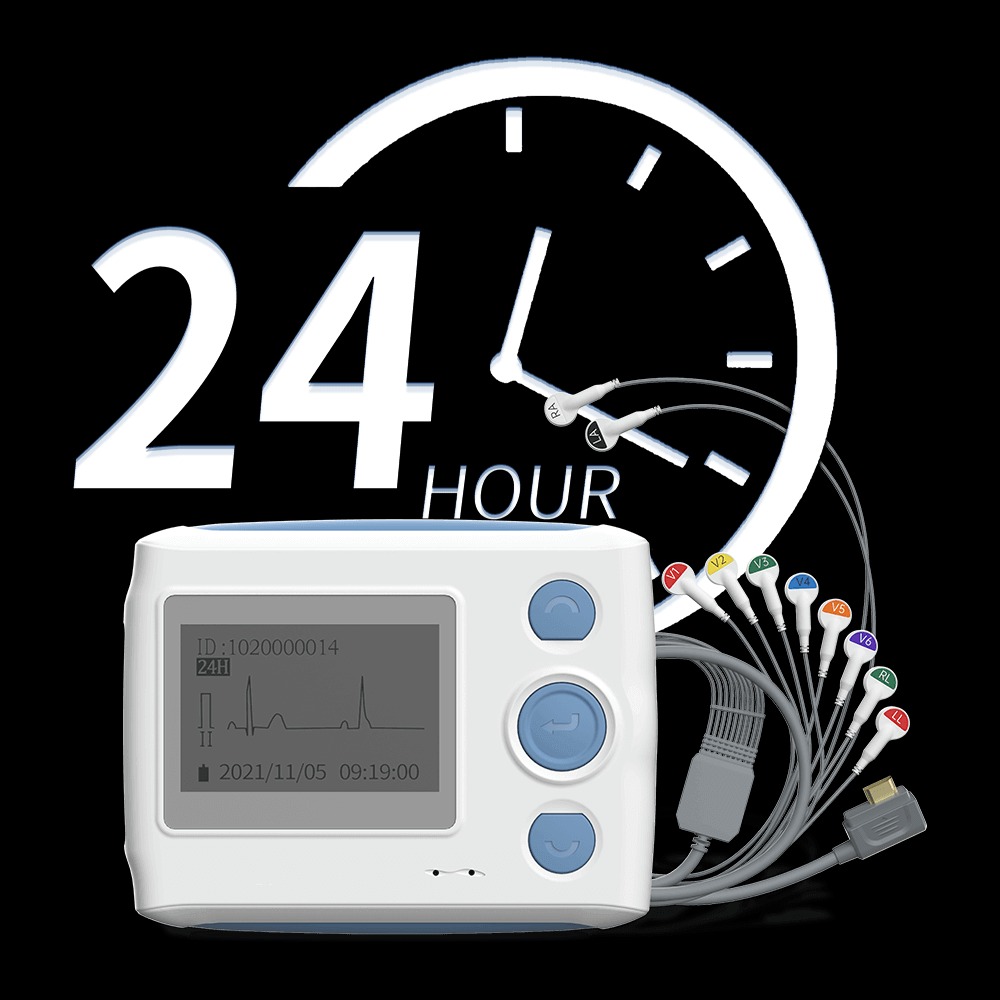 Digital ECG Holter Monitor (24-Hour)